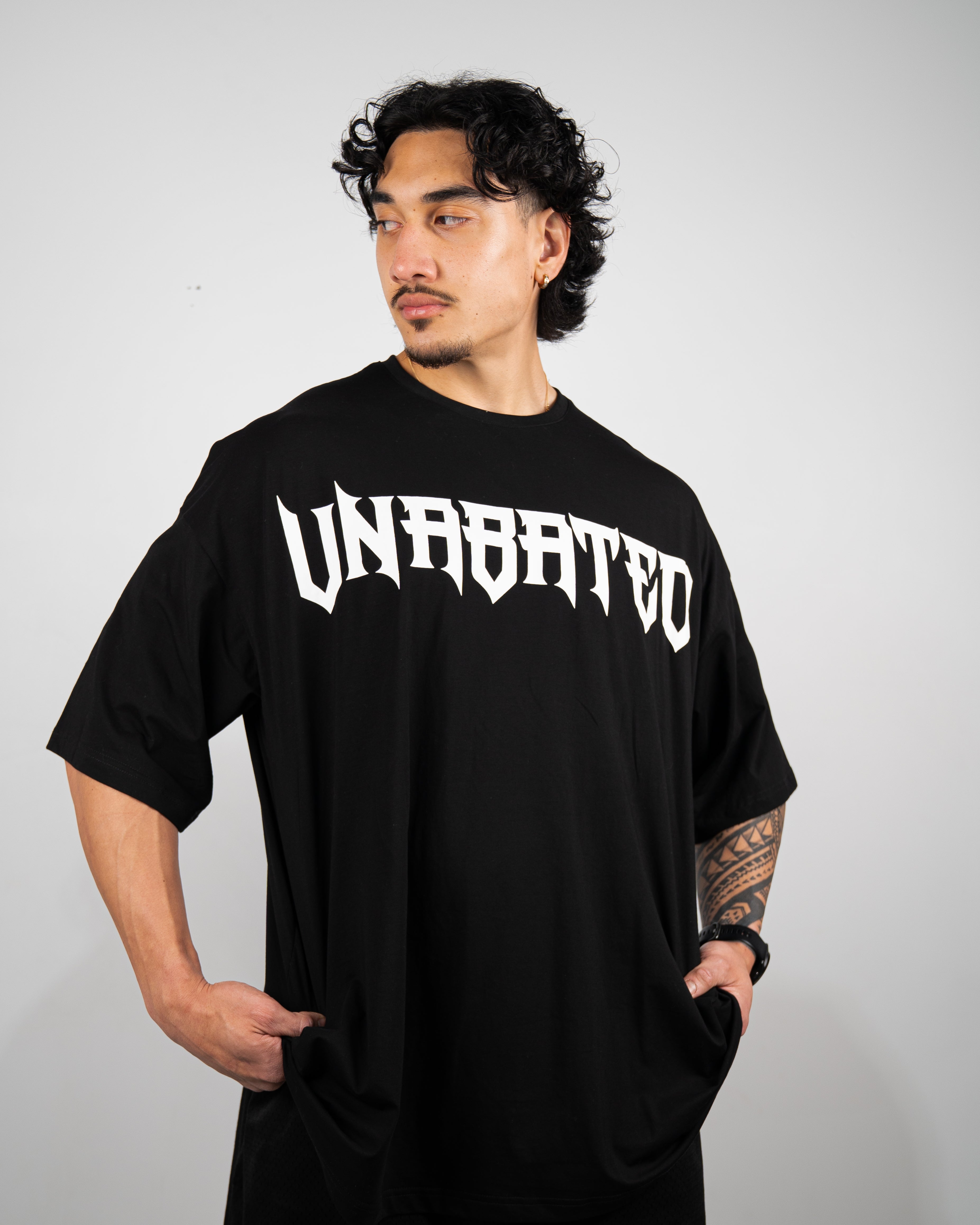 RELENTLESS OVERSIZED T-SHIRT (BLACK)