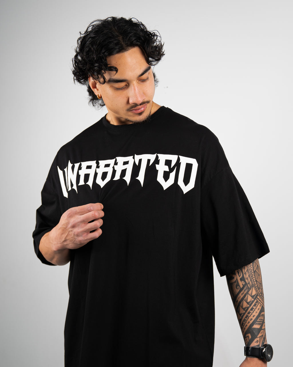 RELENTLESS OVERSIZED T-SHIRT (BLACK)